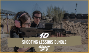10 shooting lessons group of 3