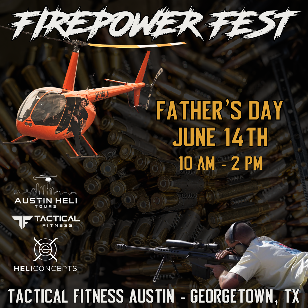 Father's Day Firepower Fest Flyer