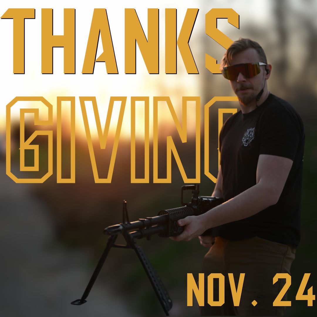 Thanksgiving Machine Gun Shoot