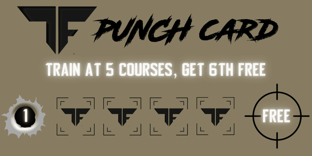 Tactical Fitness Austin Loyalty Program - TF Punch Card